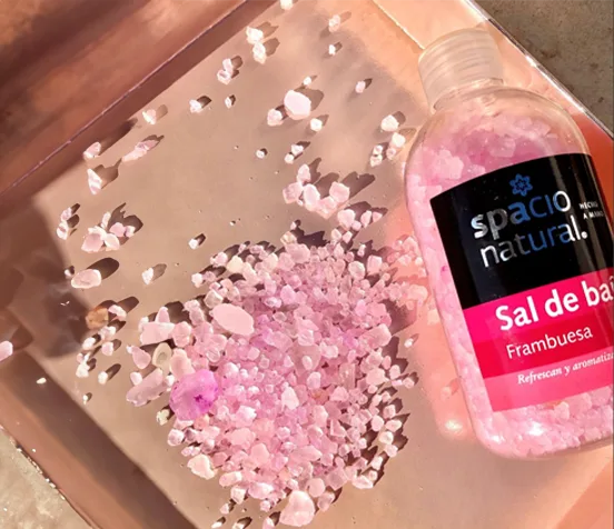 sales de baño relajantes spacio natural