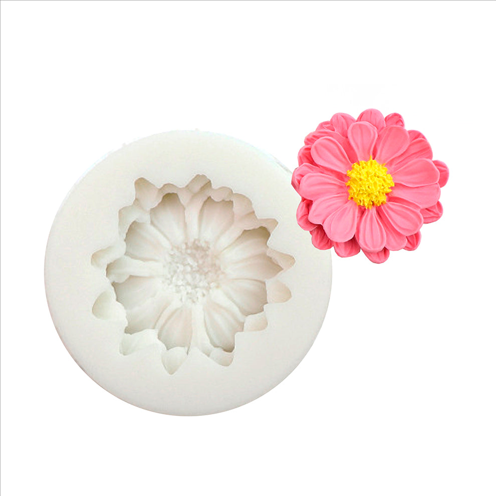 Molde Silicona Mini Flor Sola