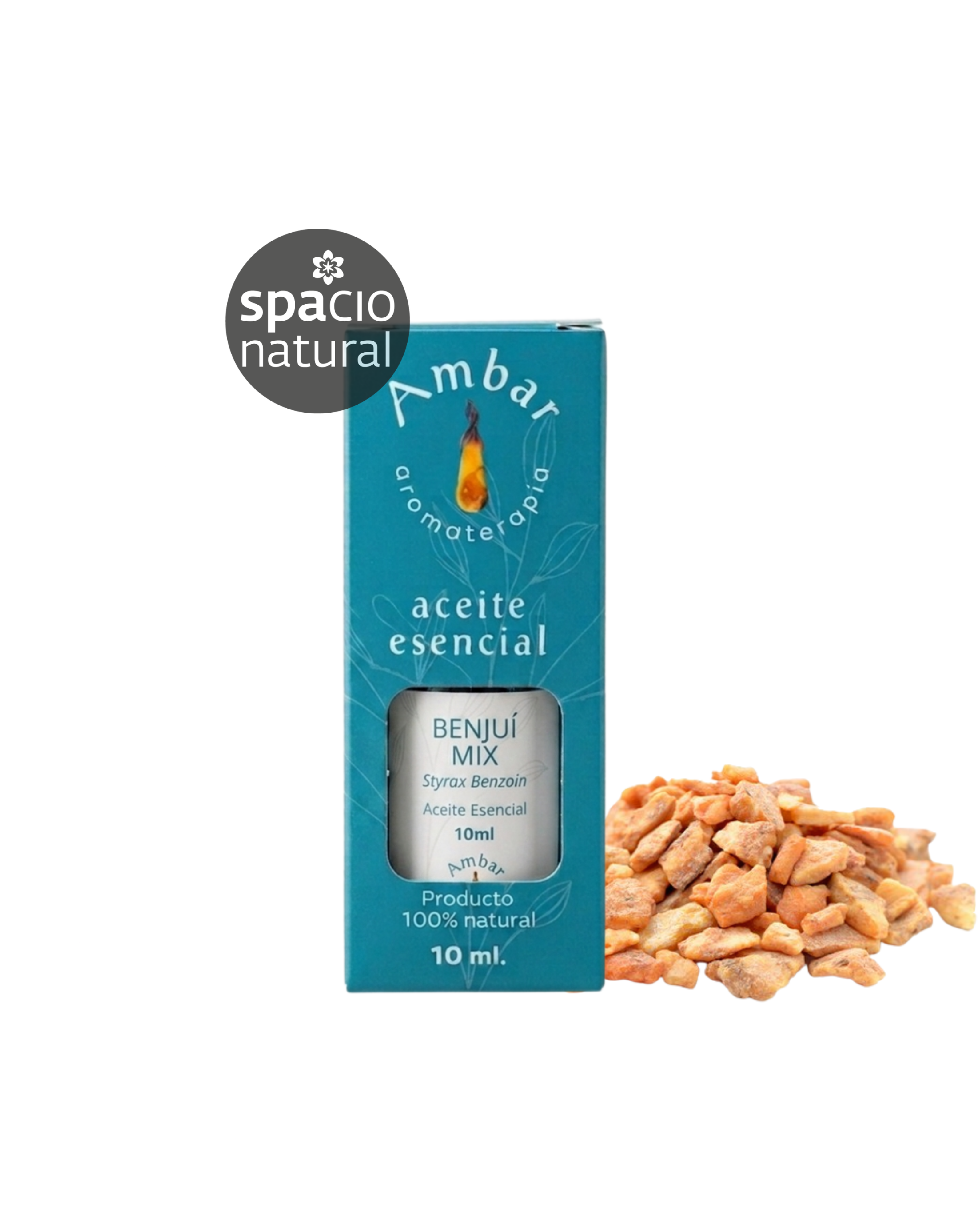 Aceite Esencial Benjui mix 10ml - Ámbar