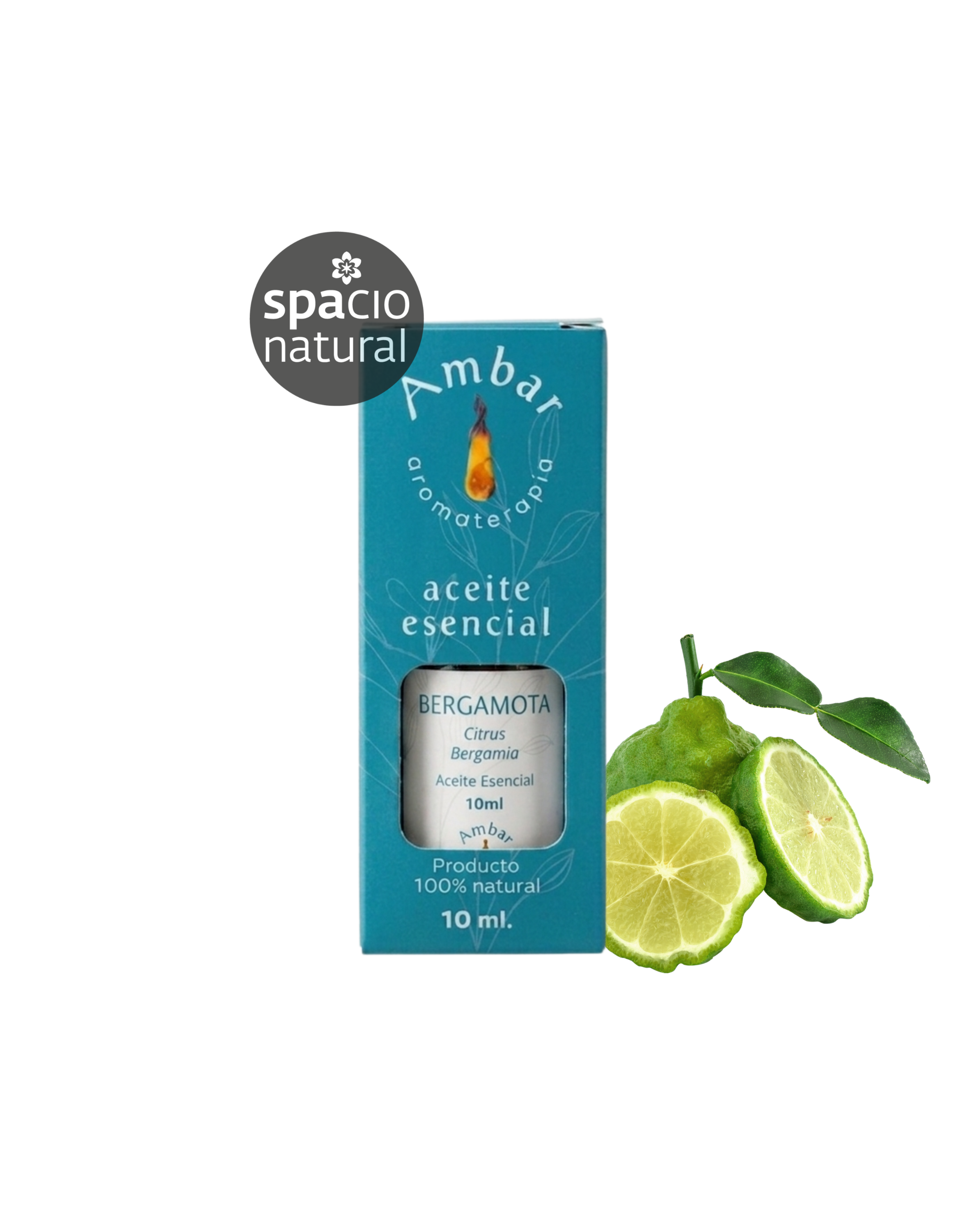 Aceite Esencial Bergamota 10 ml - Ámbar