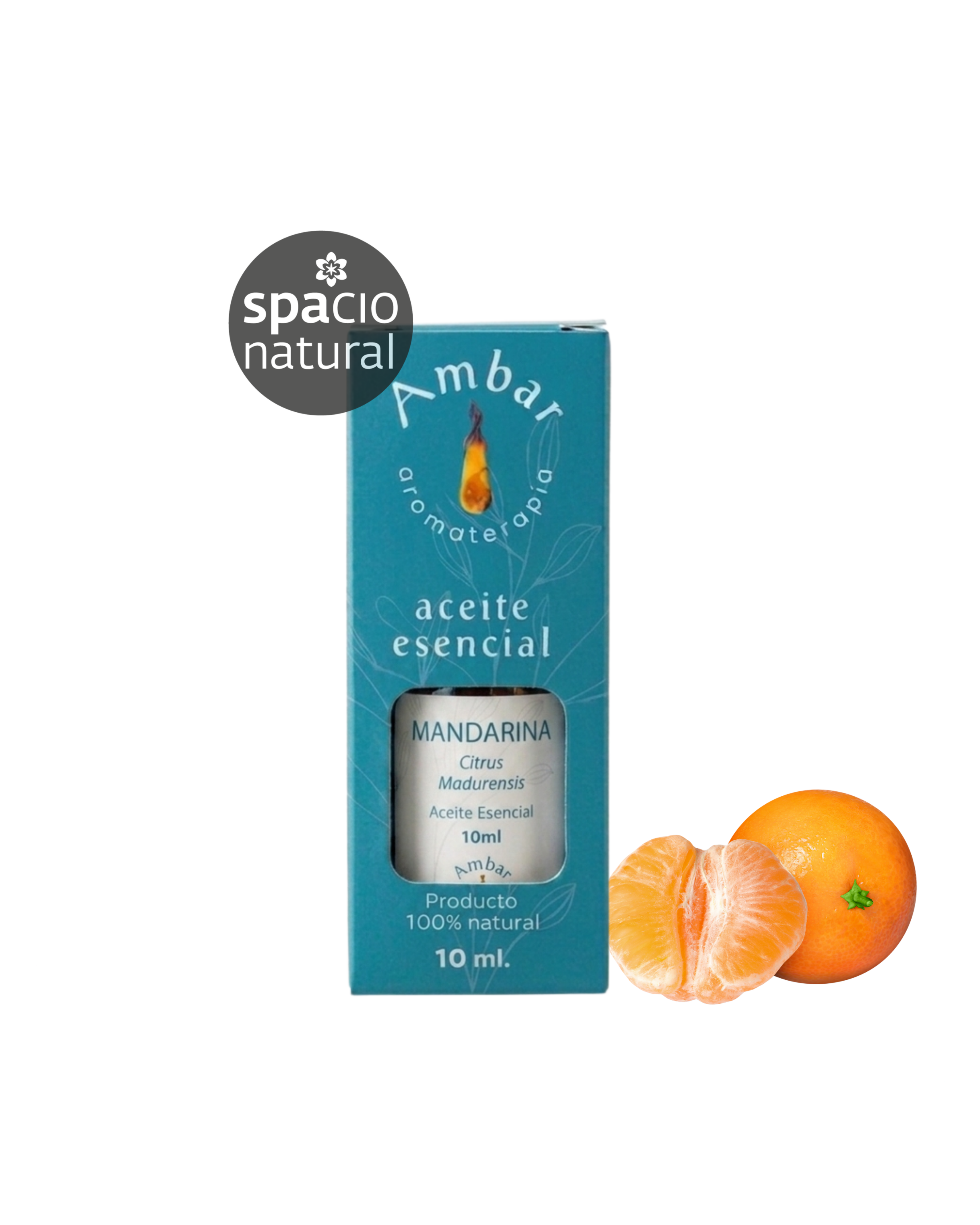 Aceite Esencial Mandarina 10ml - Ámbar