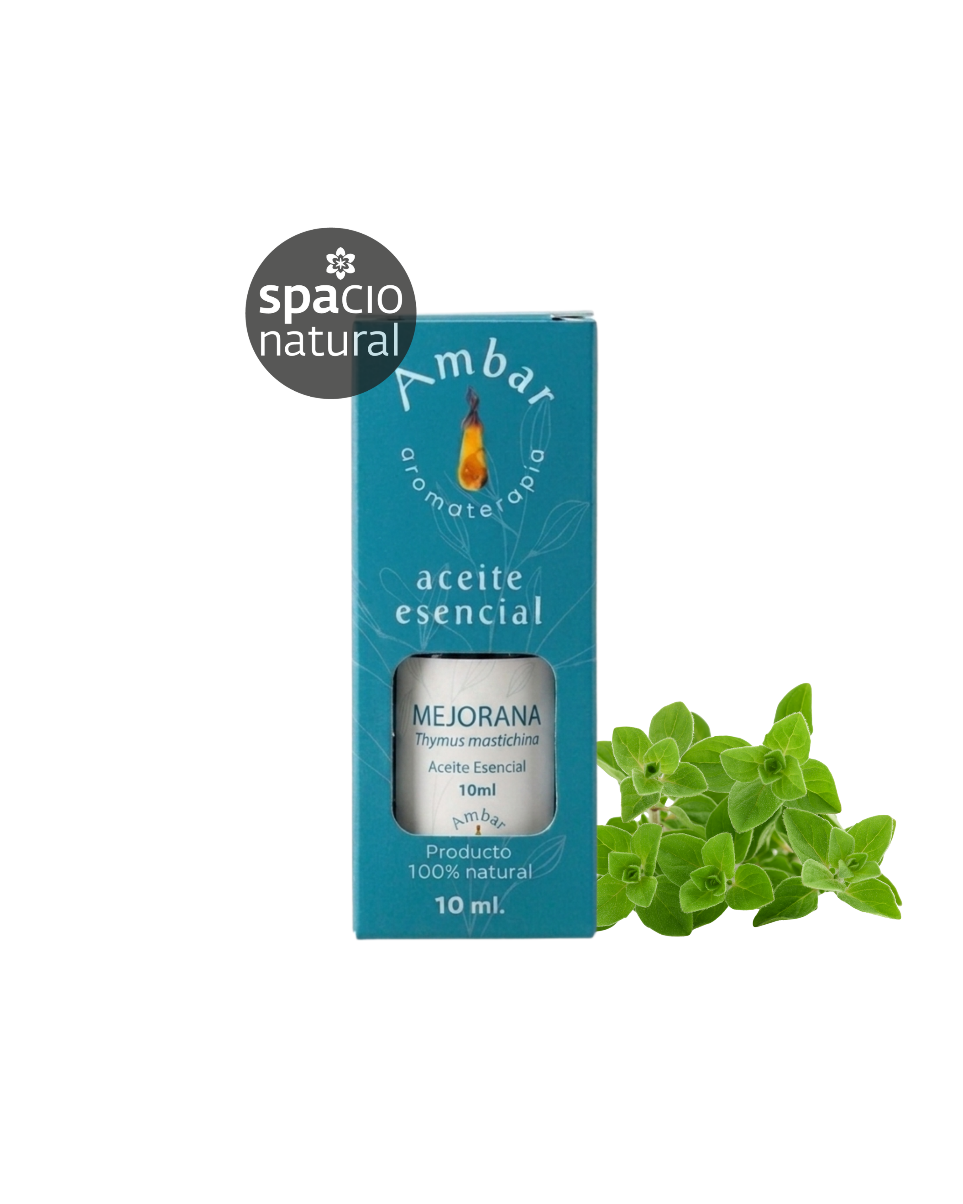Aceite Esencial Mejorana 10ml - Ámbar