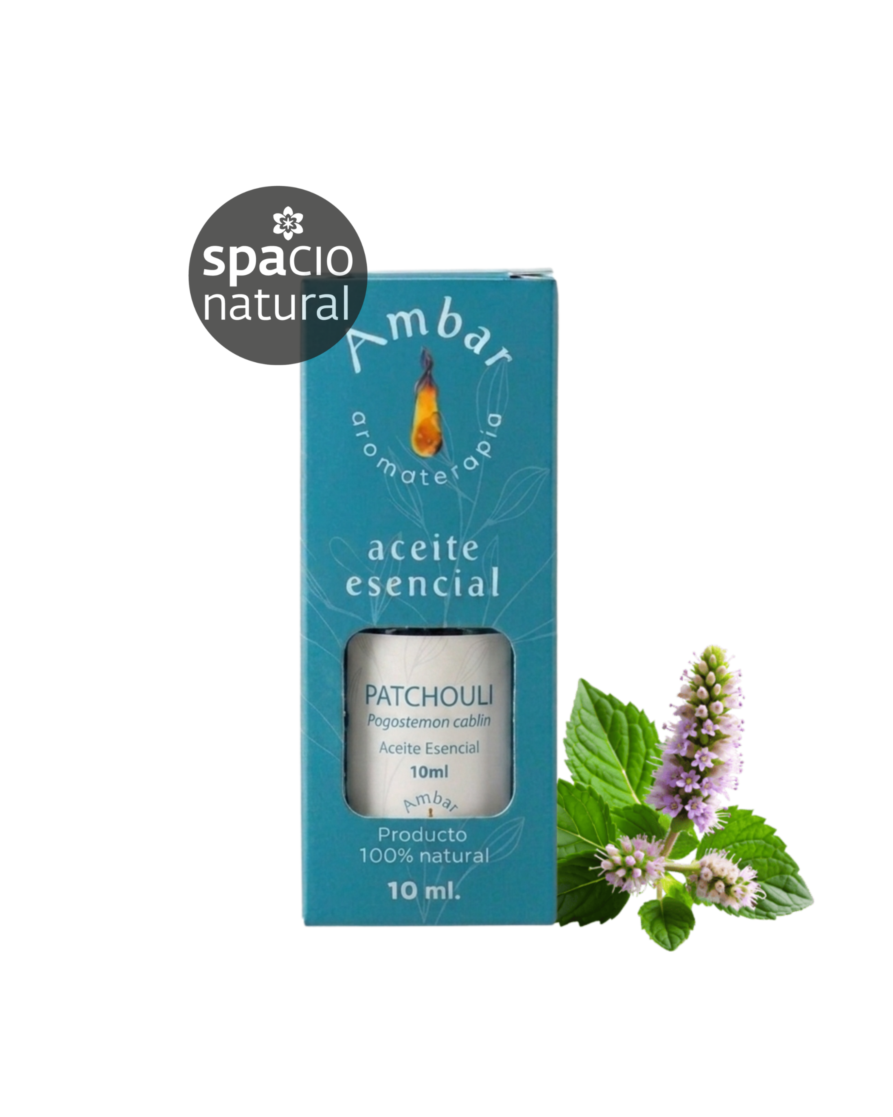 Aceite Esencial Patchouli 10 ml - Ámbar