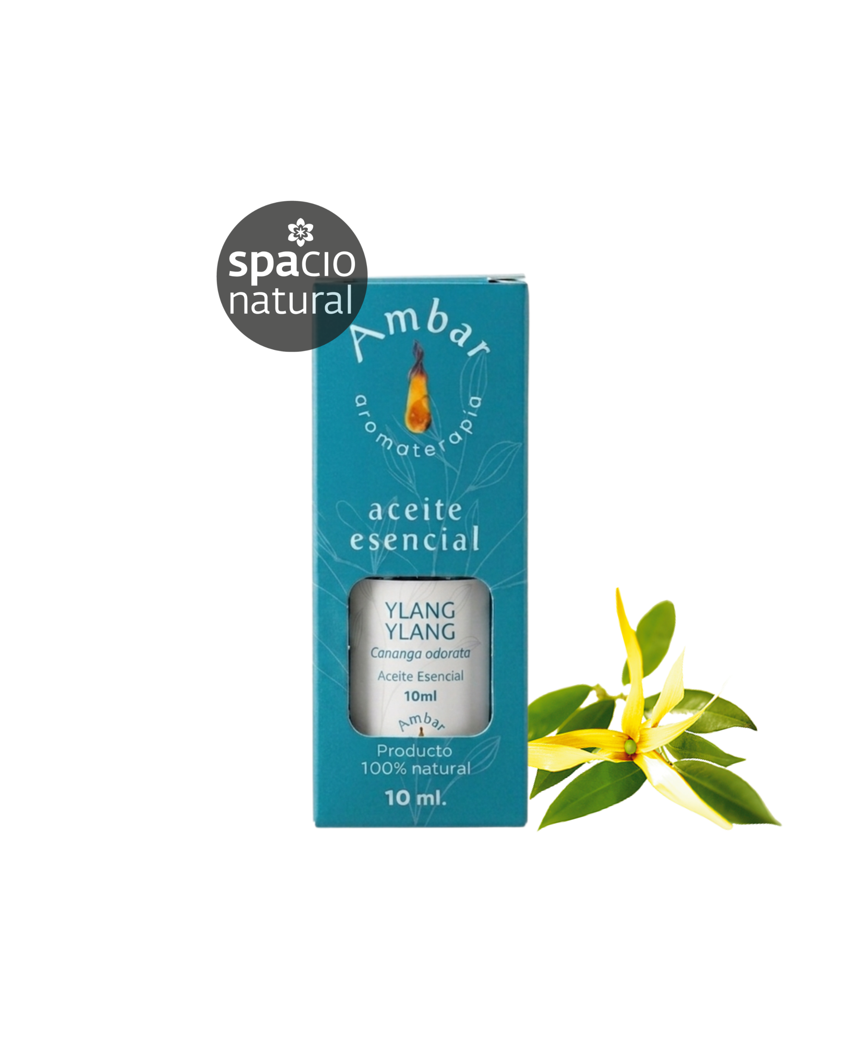 Aceite esencial Ylang Ylang 10ml - Ámbar
