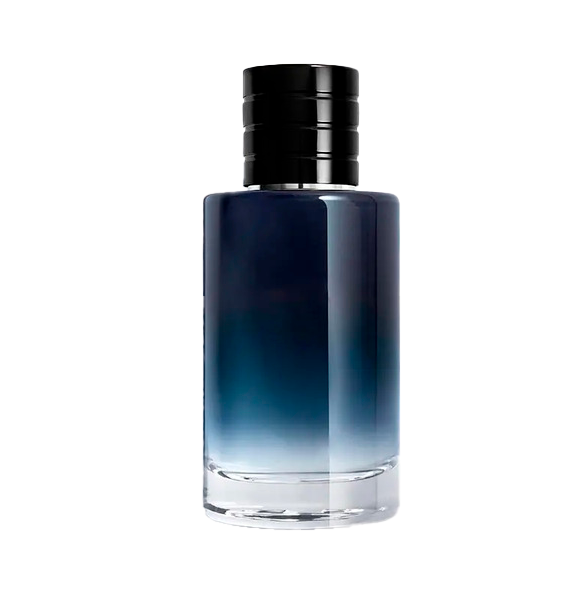 Frasco de Perfume con forma cilindrica