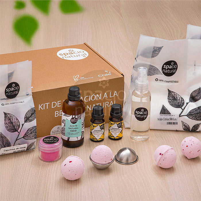 Kit Bomba de Baño Rosas