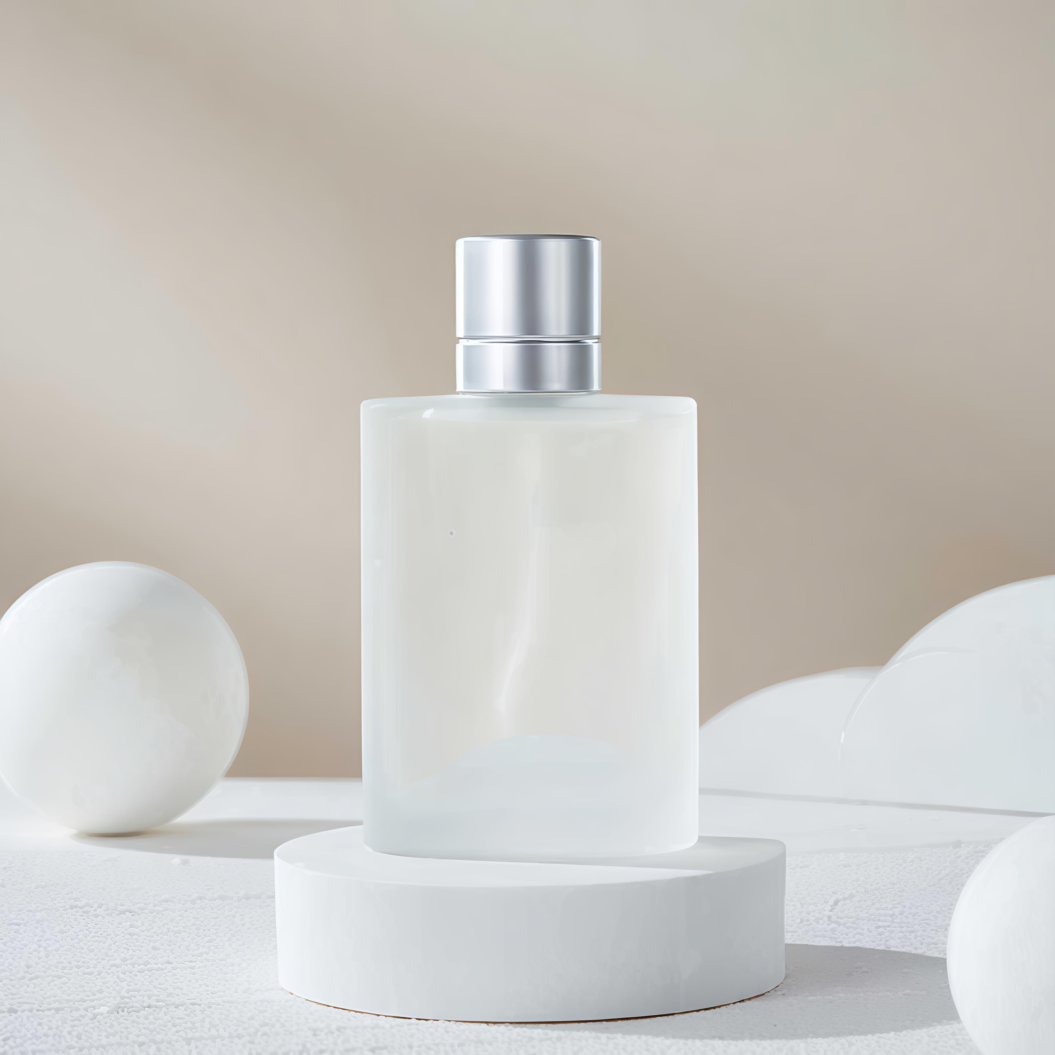 Frasco de Perfume de Vidrio con acabado Mate