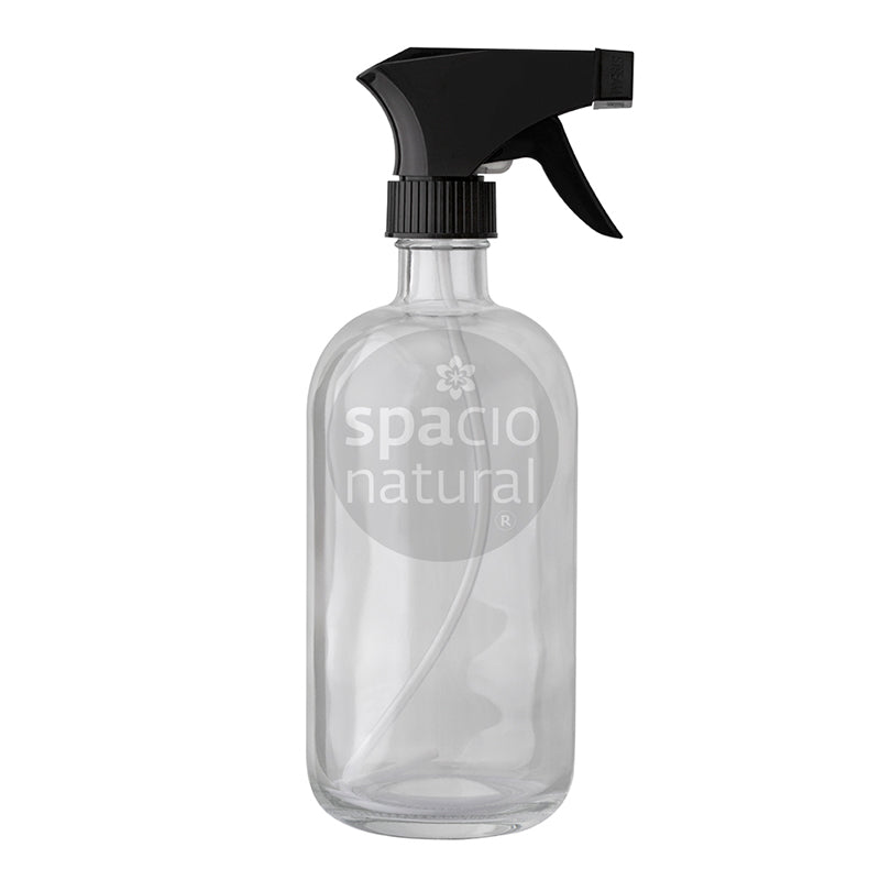 Botella Vidrio Transparente 460cc Gatillo
