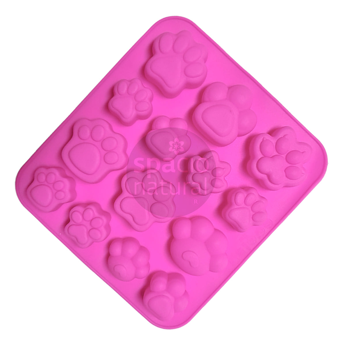 Molde Silicona Varias Patitas de Perro