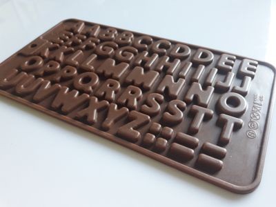 Molde silicona Letras