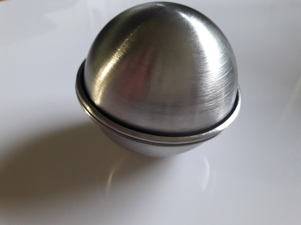 Molde Bomba de Baño Acero Inox. 40mm
