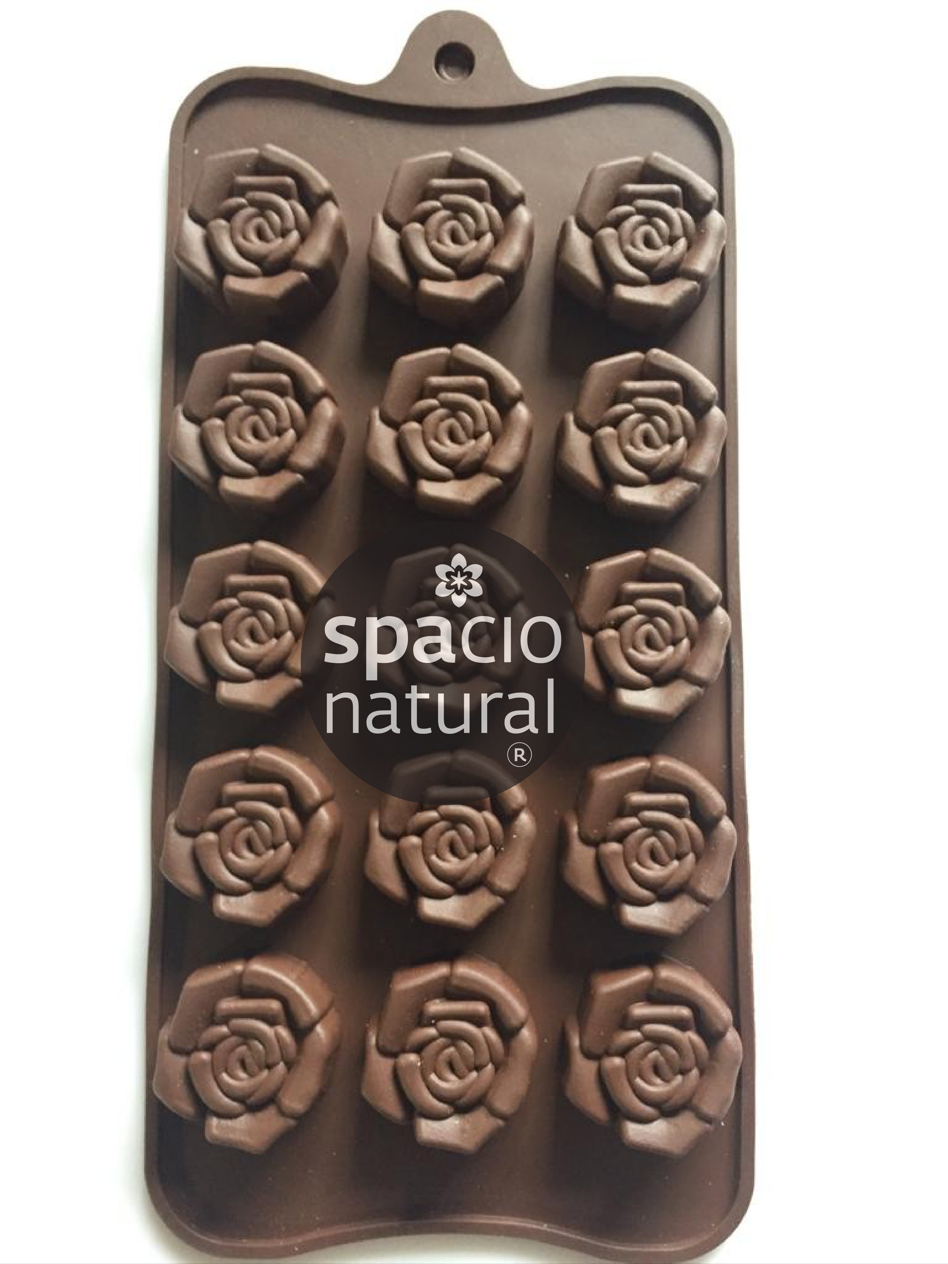 Molde silicona mini rositas