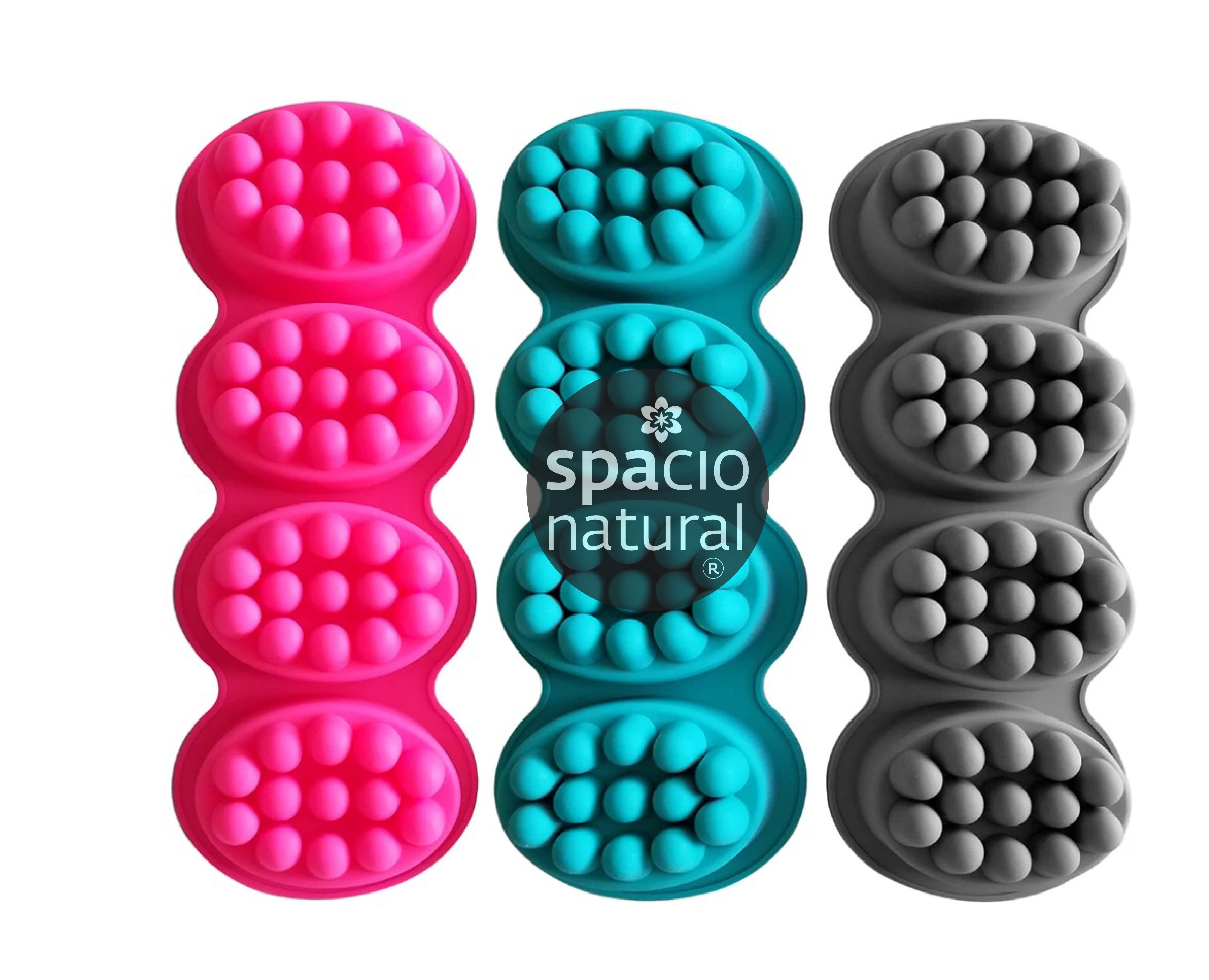 Molde Silicona Masajeador 3 D 120 gr aprox