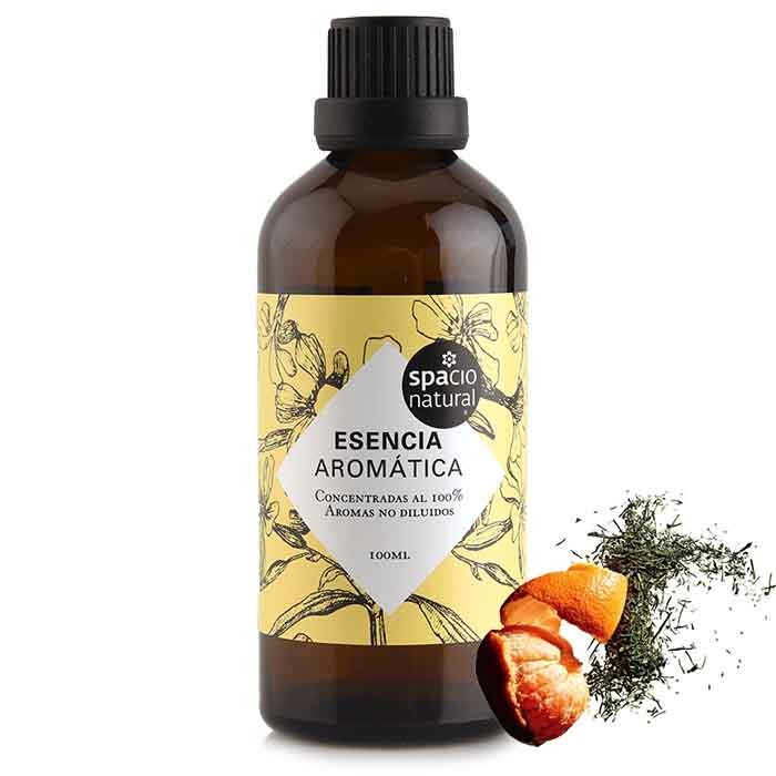 aroma de té verde y mandarina, formato 100ml