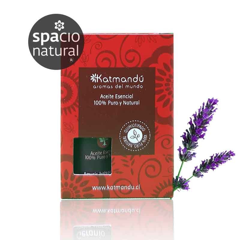 aceite esencial de lavanda para aromaterapia y cosmética natural, formato 5ml