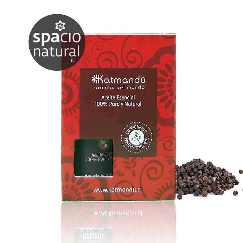 aceite esencial de pimienta natural para aromaterapia y cosmética natural, formato 5ml