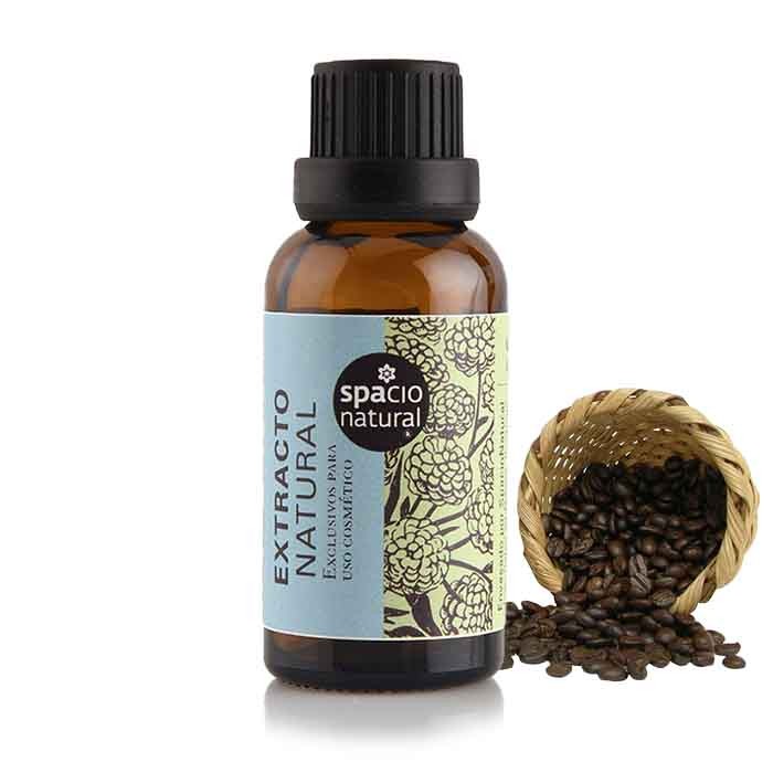 extracto natural de café para uso cosmético, formato 30ml