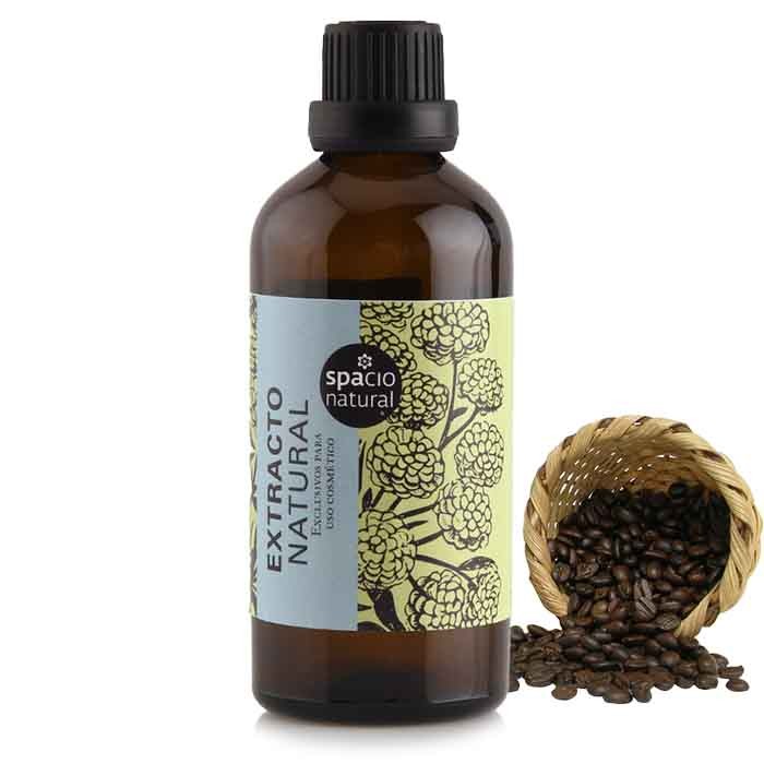 extracto natural de café para uso cosmético, formato 100ml