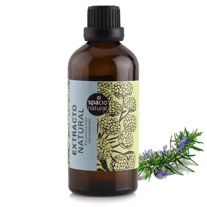 extracto natural de romero para uso cosmético, formato 100ml