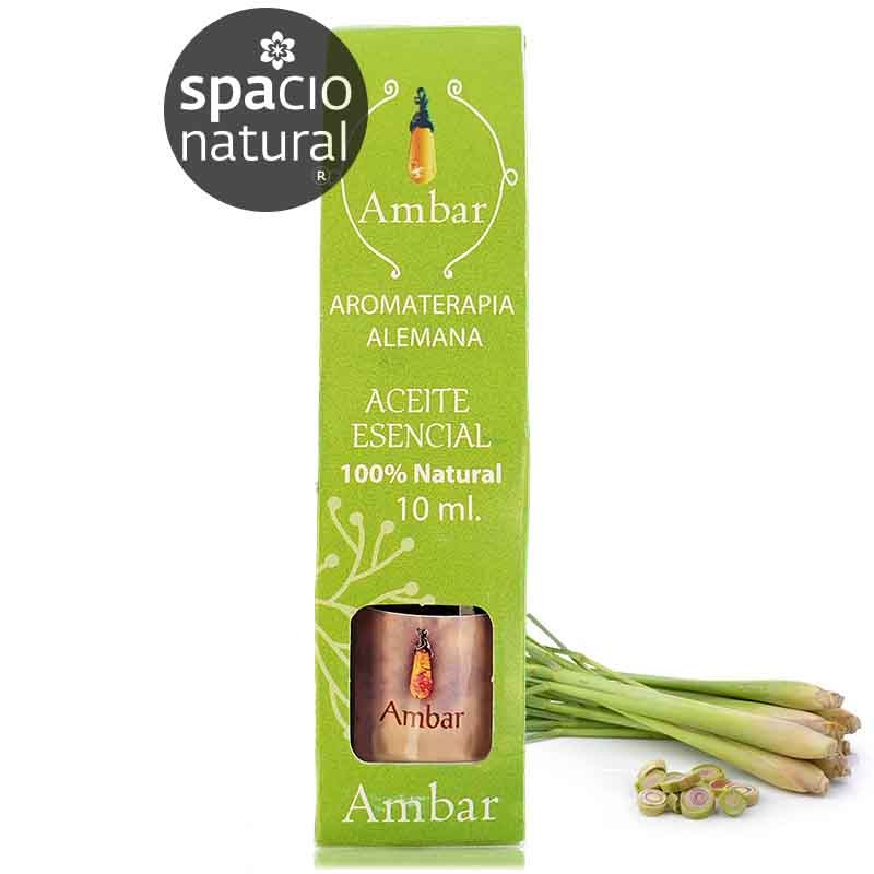 aceite esencial de Lemongrass para aromaterapia y cosmetica natural 10ml