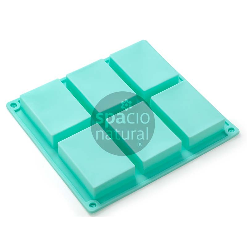 Molde Silicona Rectangular 100grs. aprox