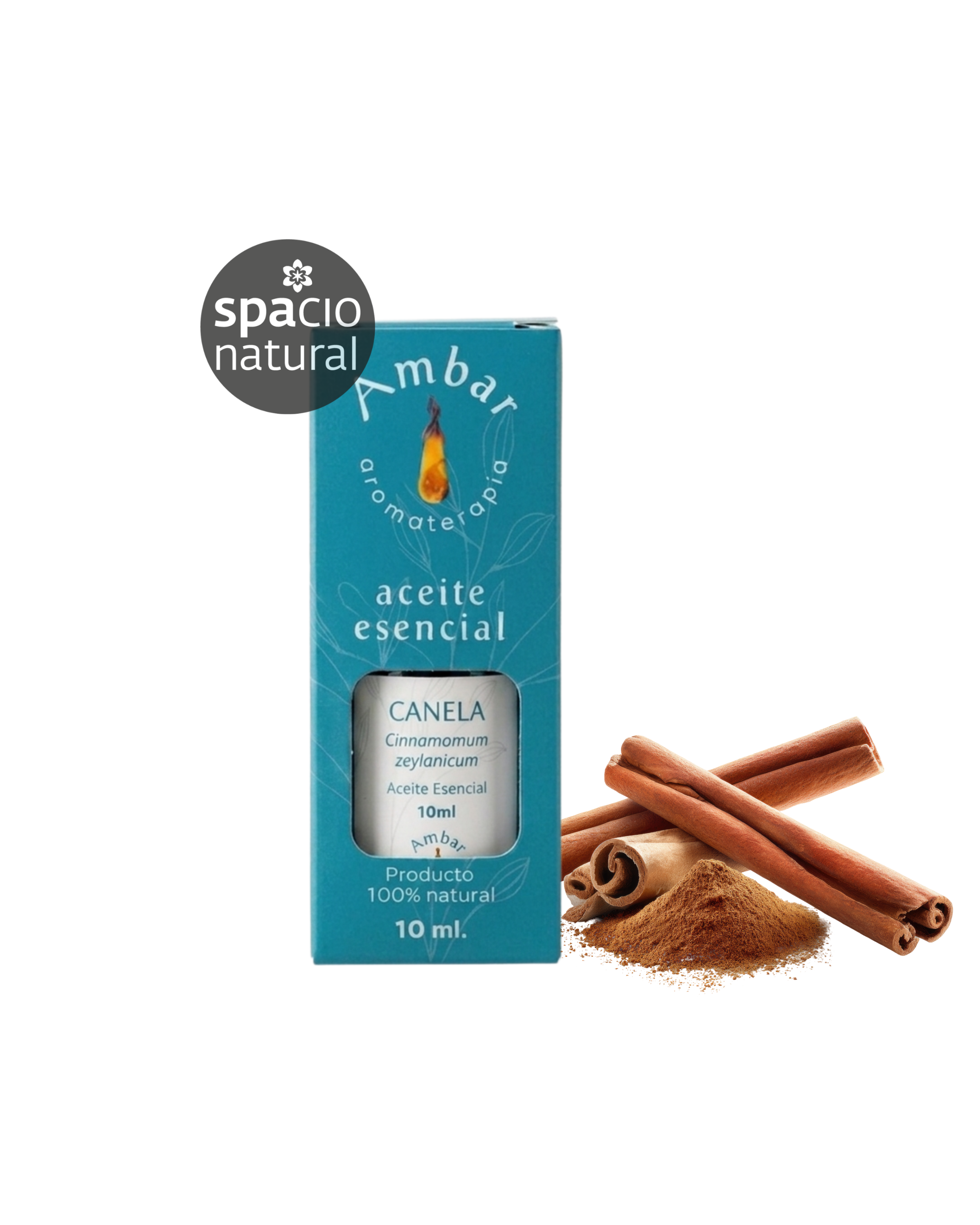 Aceite Esencial Canela 10 ml - Ámbar