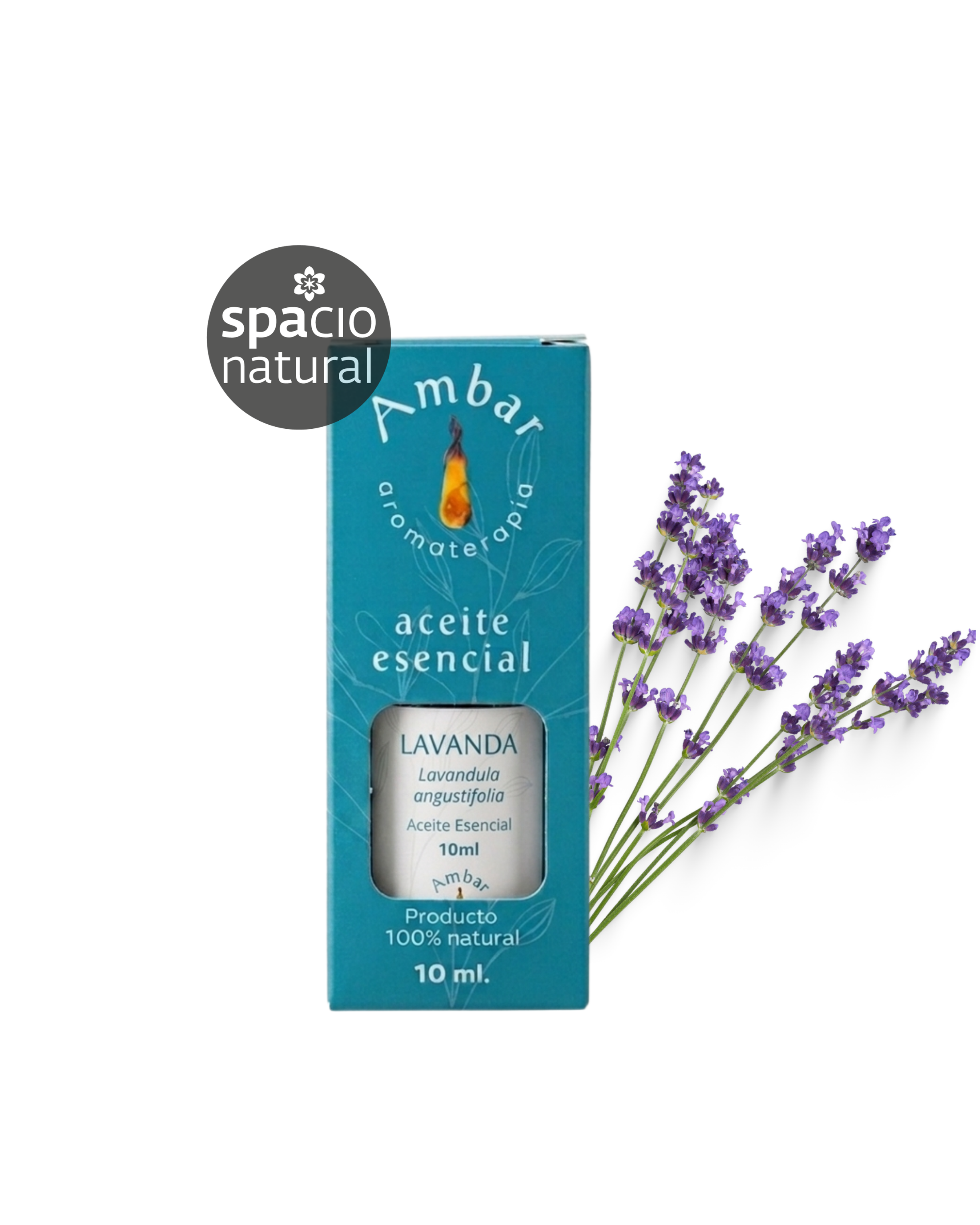 Aceite Esencial Lavanda 10 ml - Ámbar