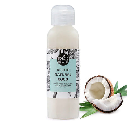 aceite de coco natural refinado uso cosmetico
