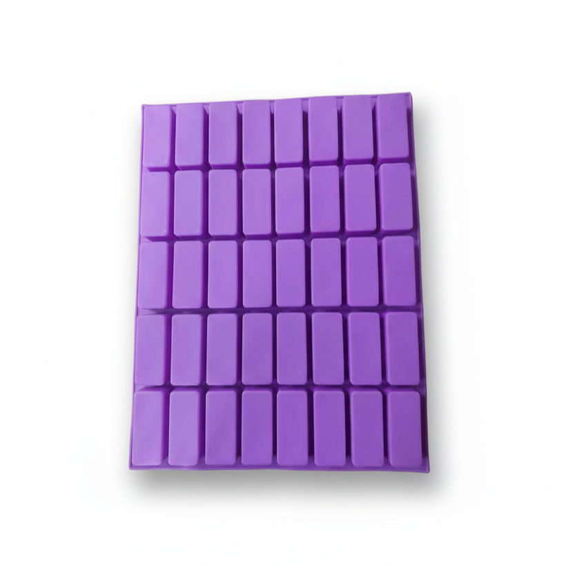 Molde Silicona Mini Prisma Rectangular