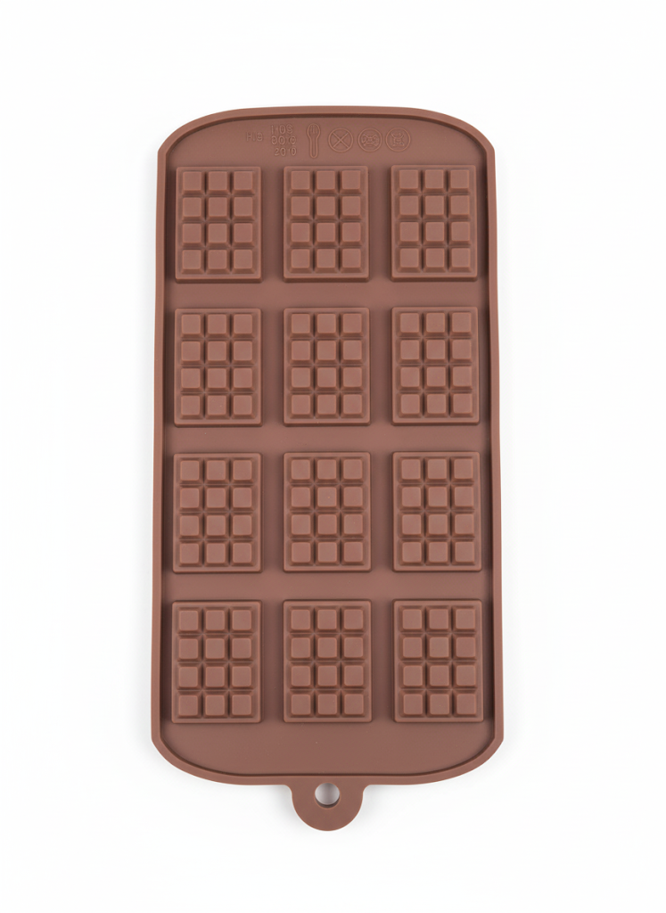 Molde Silicona Barras Chocolate - 12C