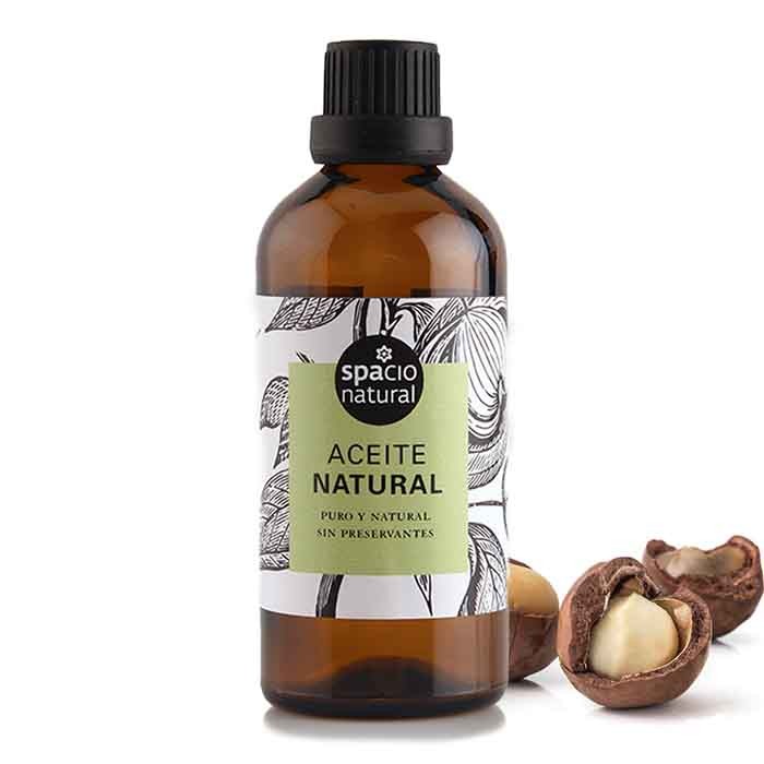 aceite natural de macadamia para uso cosmético