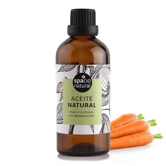 aceite de zanahoria macerado para uso cosmético
