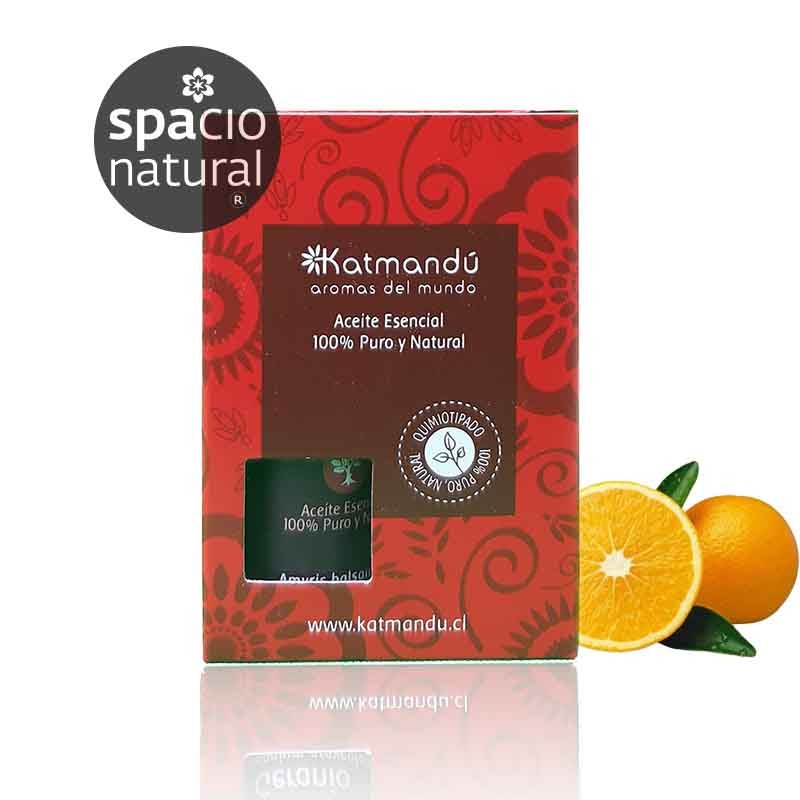 aceite esencial de naranja natural para aromaterapia y cosmética natural, formato 5ml