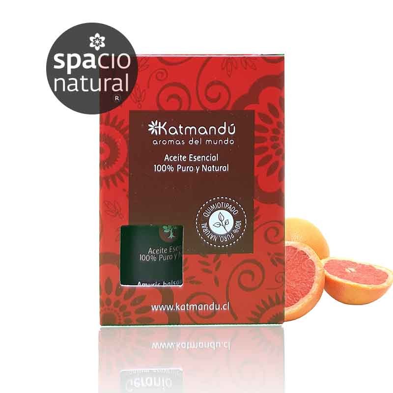aceite esencial de pomelo natural para aromaterapia y cosmética natural, formato 5ml