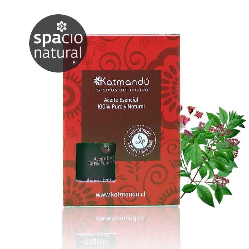 aceite esencial de sándalo natural para aromaterapia y cosmética natural, formato 5ml