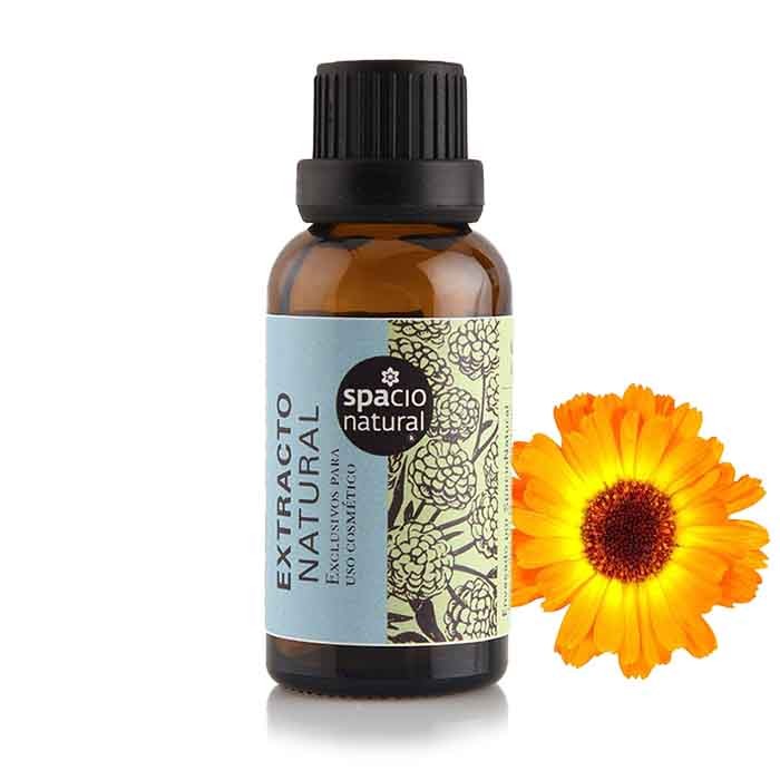 extracto natural de calendula para uso cosmético, formato 30ml