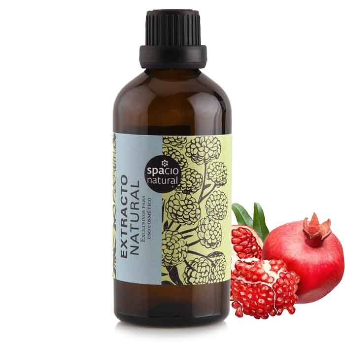 extracto natural de granada para uso cosmético, formato 100ml