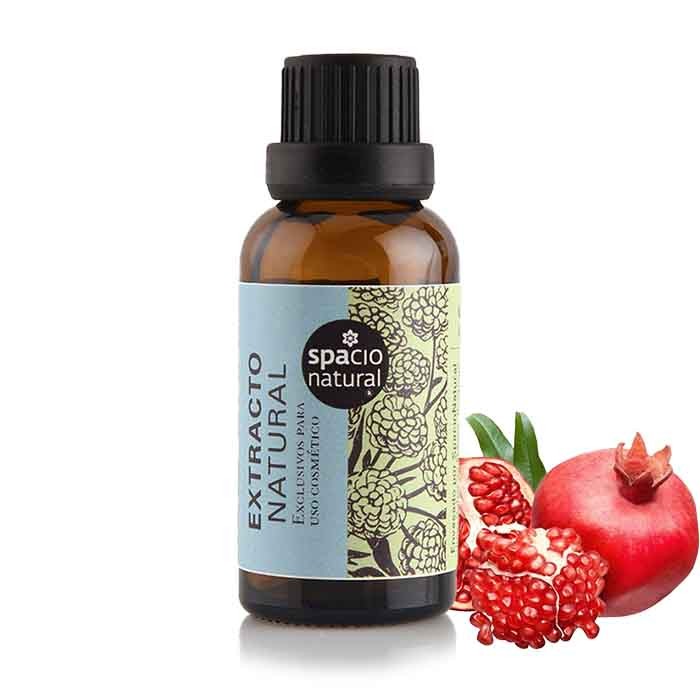 extracto natural de granada para uso cosmético, formato 30ml