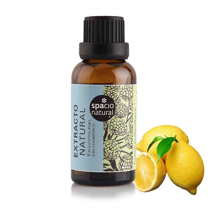 extracto natural de limón para uso cosmético, formato 30ml