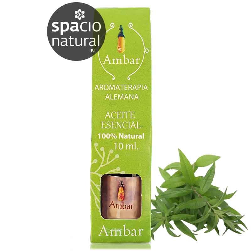 aceite esencial de verbena de limon para aromaterapia y cosmetica natural 10ml