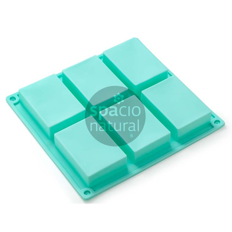 Molde Silicona Rectangular 100grs. aprox