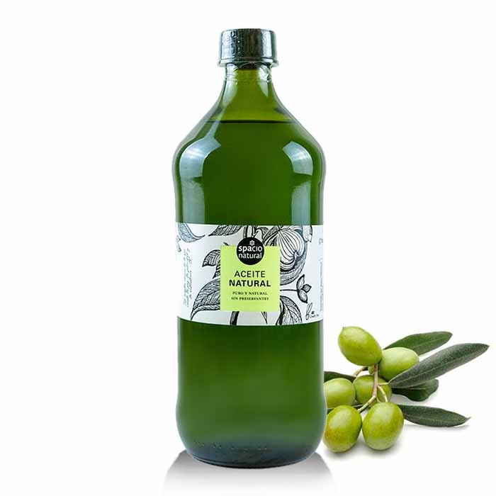 aceite de oliva prensado en frío para uso cosmético 1L